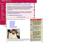 Tablet Screenshot of melissavirus.com